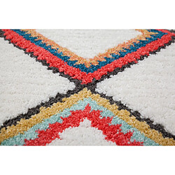 Avis Paris Prix Tapis Ethnique à Franges Agadir Multicolore 160 x 230 cm