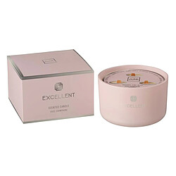 Paris Prix Bougie Parfumée en Verre Excellent 13cm Rose Champagne Pâle