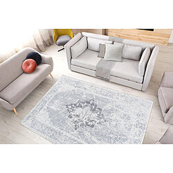 Acheter Paris Prix Tapis Tissé Doux Imprimé Vintage Prayer Gris 120 x 180 cm