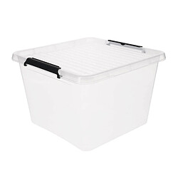 Five Simply Smart Boîte de Rangement à Clip N Box 32L Transparent