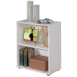 Paris Prix Étagère 2 Niveaux Delnice 75cm Blanc