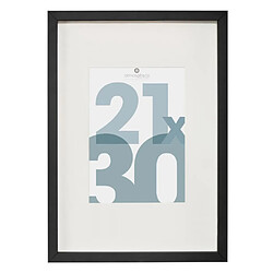 Atmosphera Cadre Photo en Verre Manu 21x30cm Noir