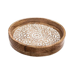 Avis Atmosphera Lot de 2 Plateaux en Bois Ritual 35cm Naturel