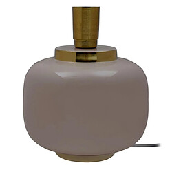 Paris Prix Lampe à Poser Design Sculpa 25cm Gris & Or