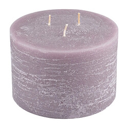 Paris Prix Bougie Déco 3 Mèches Rustique 12cm Taupe