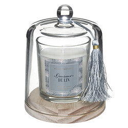 Atmosphera Bougie Parfumée Cloche Loli 130g Douceur de Lin