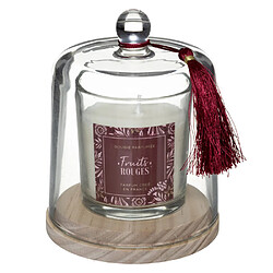 Atmosphera Bougie Parfumée Cloche Loli 130g Fruits Rouges