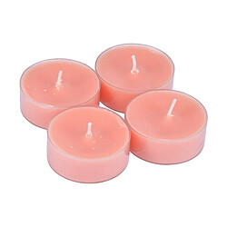 Paris Prix Lot de 4 Bougies Parfumées Chauffe-Plat Trendie Gingembre Orange