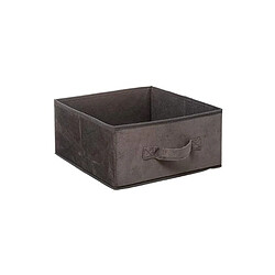 Five Simply Smart Boîte de Rangement Velours Mix n'Modul 31x31cm Gris Foncé 