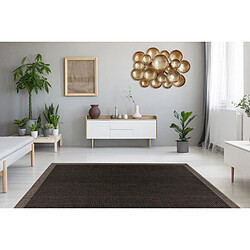 Avis Paris Prix Tapis Uni à Poils Plats Splash Anthracite 120 x 170 cm