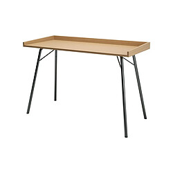 Paris Prix Bureau Design en Bois Rayburn 115cm Naturel