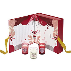 Paris Prix Calendrier 5 Bougies Parfumées Maman 6cm Rose