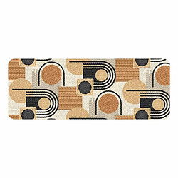 Paris Prix Tapis Déco Imprimé Rondipop 45x120cm Noir