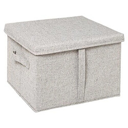 Five Simply Smart Boîte de Rangement Couvercle 31x35cm Beige