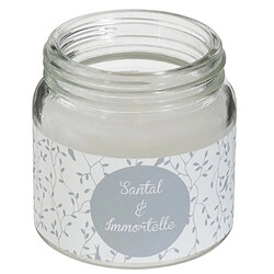 Atmosphera Bougie Parfumée en Verre Bocal 65g Santal & Immortelle