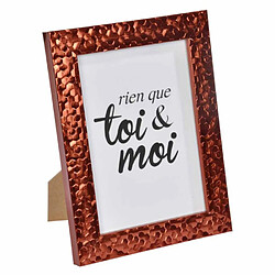 Paris Prix Cadre Photo Déco Martelé 18x24cm Cuivre