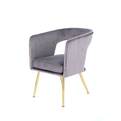 Paris Prix Chaise Design Jolene 77cm Gris