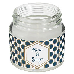 Atmosphera Bougie Parfumée en Verre Bocal 65g Mûre & Sauge