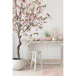 Paris Prix Vase Design Ovale Céramique 25cm Rose Pastel