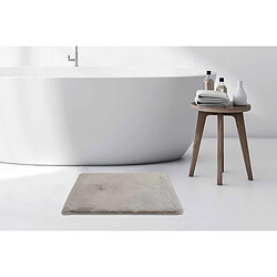 Paris Prix Tapis de Bain Doux Antidérapant Rabbit Gris Clair 40 x 60 cm pas cher