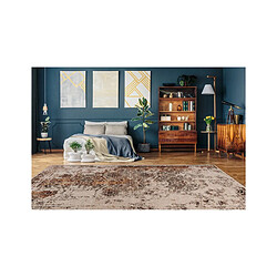 Paris Prix Tapis Tissé Vintage Oriental Charme III Ivoire 80 x 150 cm pas cher