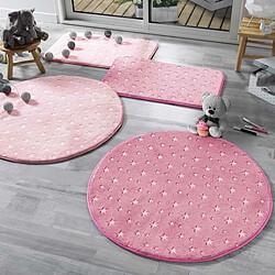Avis Paris Prix Tapis Enfant Déco Fluo Night 90cm Fuchsia