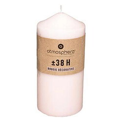 Atmosphera Bougie Cylindrique Déco Hugo 14cm Rose Clair