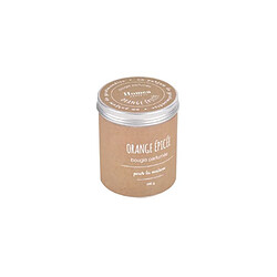 Paris Prix Bougie Parfumée Pot Kraft 10cm Orange Épicée