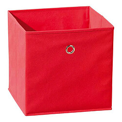 Paris Prix Boîte de Rangement Pliable Kase 32cm Rouge
