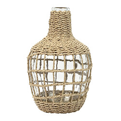 Paris Prix Vase Design Dame Jeanne Tressée 25cm Naturel