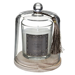 Atmosphera Bougie Parfumée Cloche Loli 130g Ambre Noir