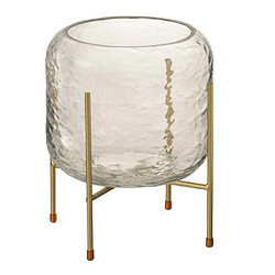 Paris Prix Vase sur Pied en Verre Pieto 18cm Transparent