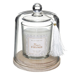 Atmosphera Bougie Parfumée Cloche Loli 130g Fleur d'Oranger