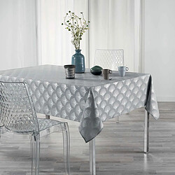 Paris Prix Nappe Rectangle Goldy 150x240cm Gris