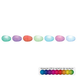 Atmosphera Galet LED Lumineux 12cm Multicolore