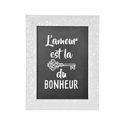 Paris Prix Cadre Photo Déco Martelé 18x24cm Blanc