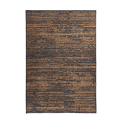 Paris Prix Tapis Tissé à Poils Plats Vintage Kalevi Marron 120 x 170 cm
