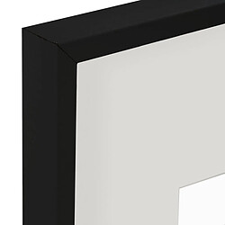 Atmosphera Cadre Photo en Verre Manu 21x30cm Noir