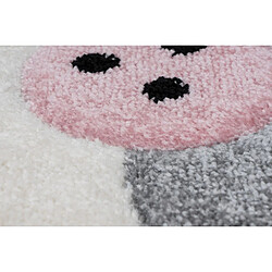 Avis Paris Prix Tapis de Chambre Enfant Lapin Caiguna Rose 80 x 150 cm