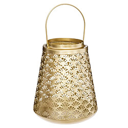 Atmosphera Lanterne en Métal Design Feel 19cm Or