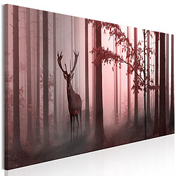 Paris Prix Tableau Imprimé Morning Narrow Pink 40 x 120 cm