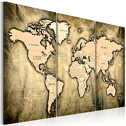 Paris Prix Tableau Imprimé World Map : the Sands of Time 80 x 120 cm 