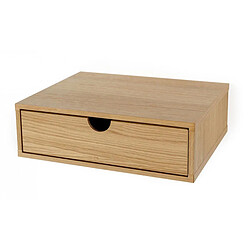 Paris Prix Chevet Mural Design en Bois Tafar 40cm Chêne