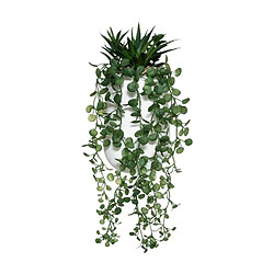 But Compo plante pot ciment YULI Blanc