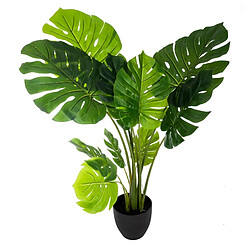 Atmosphera Plante Artificielle en Pot Philodendron 110cm Vert