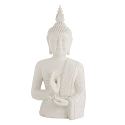 Paris Prix Statue Déco Bouddha Zen 124cm Blanc