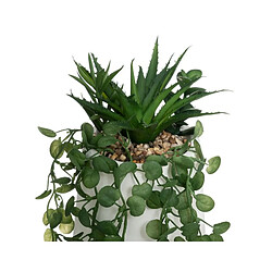 But Compo plante pot ciment YULI Blanc