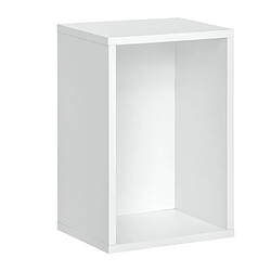 Paris Prix Étagère Murale & Tiroir Design Easy 100cm Blanc