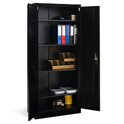 Idmarket Armoire métallique 80 cm 5 niv pas cher