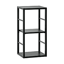 Paris Prix Étagère 2 Niveaux Design Switch RM 60cm Noir